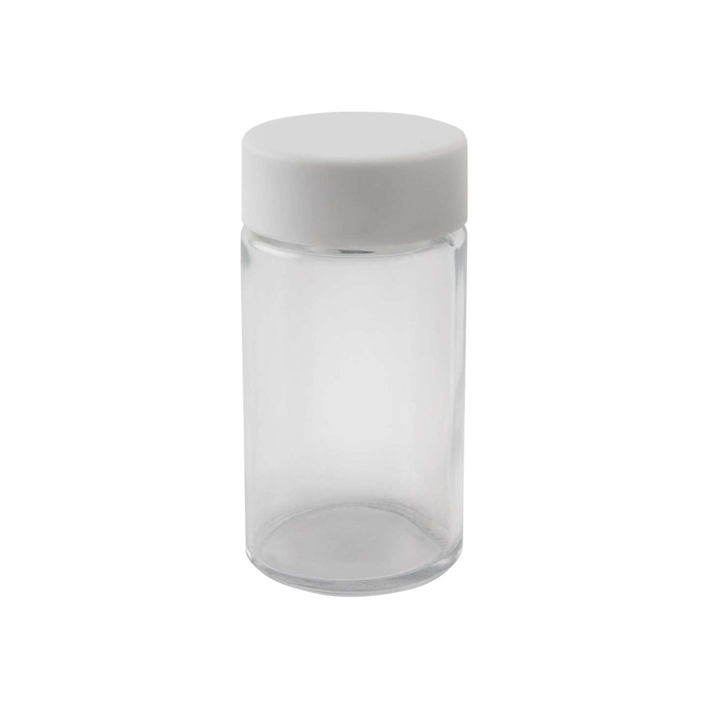 Glass Jar w/ Cap 84mm / 44mm, 200-Pack, Child Resistant (Loud Lock)