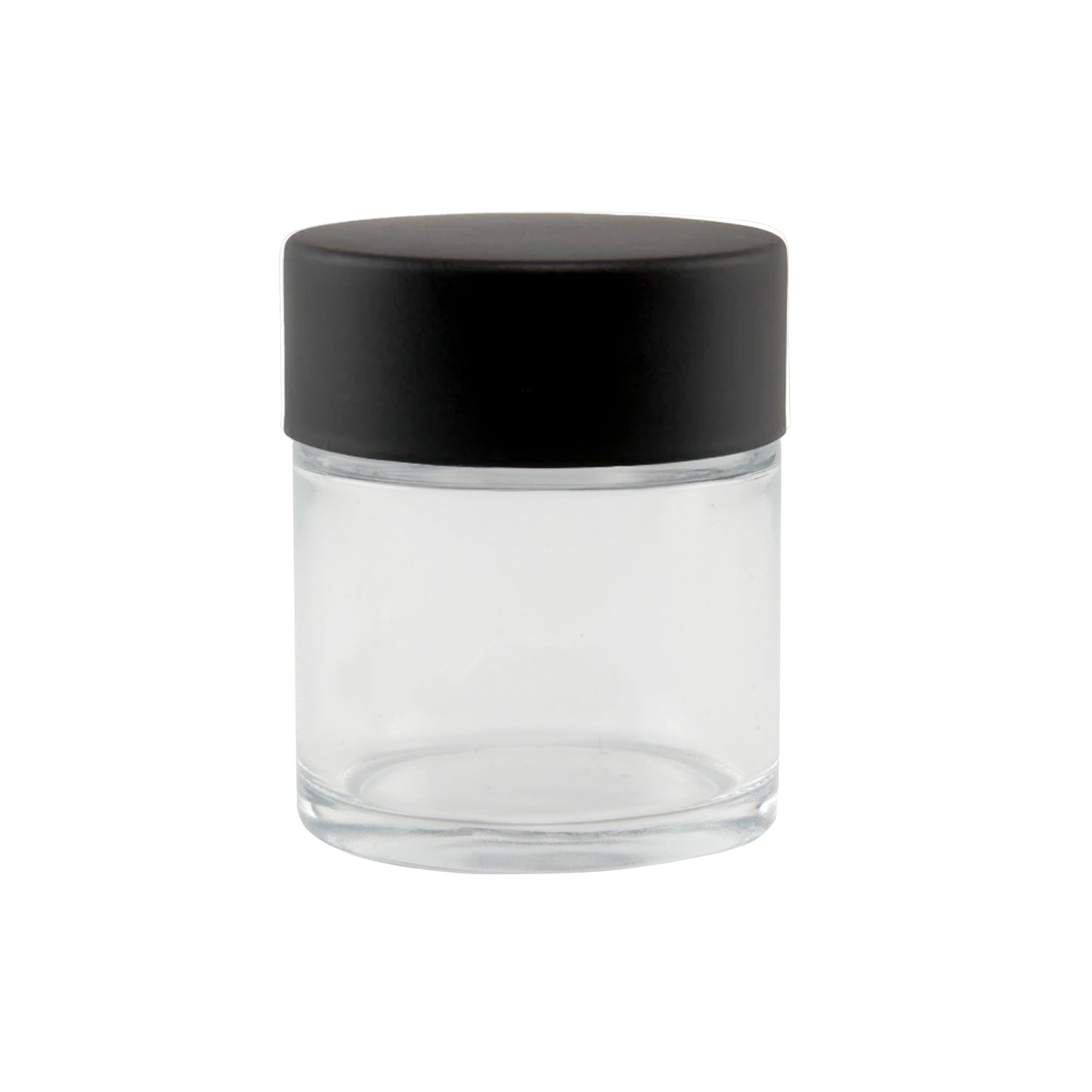 Concentrate Glass Jar w/ Cap 1oz / 44mm, 200-Pack, Child Resistant (Loud Lock)
