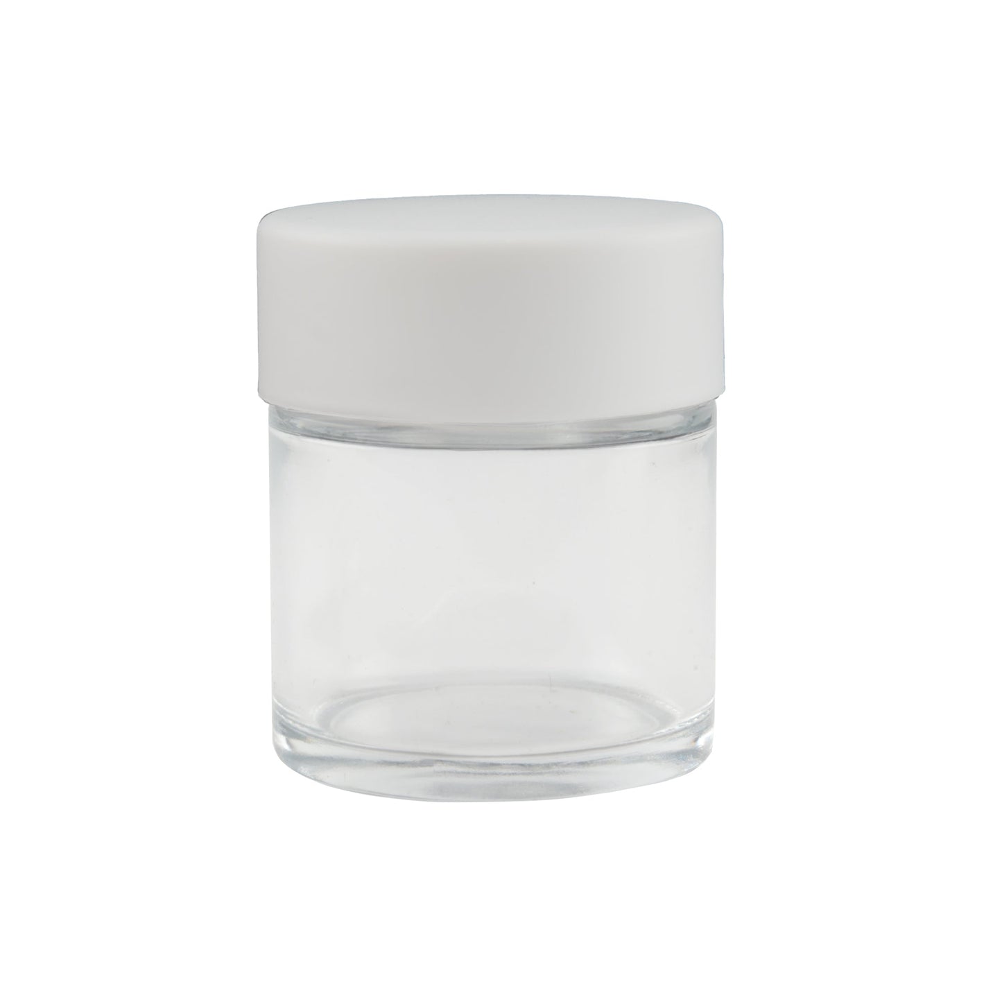 Concentrate Glass Jar w/ Cap 1oz / 44mm, 200-Pack, Child Resistant (Loud Lock)