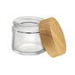 Glass Jar w/ Cap 2oz / 60mm, 100-Pack, Child Resistant (Loud Lock)