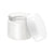 Glass Jar w/ Cap 2oz / 60mm, 100-Pack, Child Resistant (Loud Lock) 009