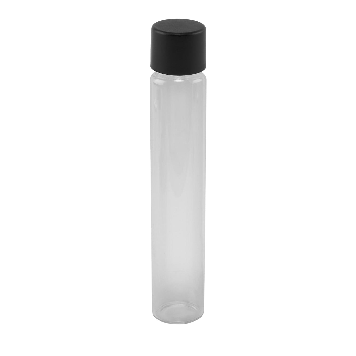 Glass Tube w/ Cap 116mm / 22mm, 12mm Neck, 500-Pack, Child Resistant (Loud Lock)
