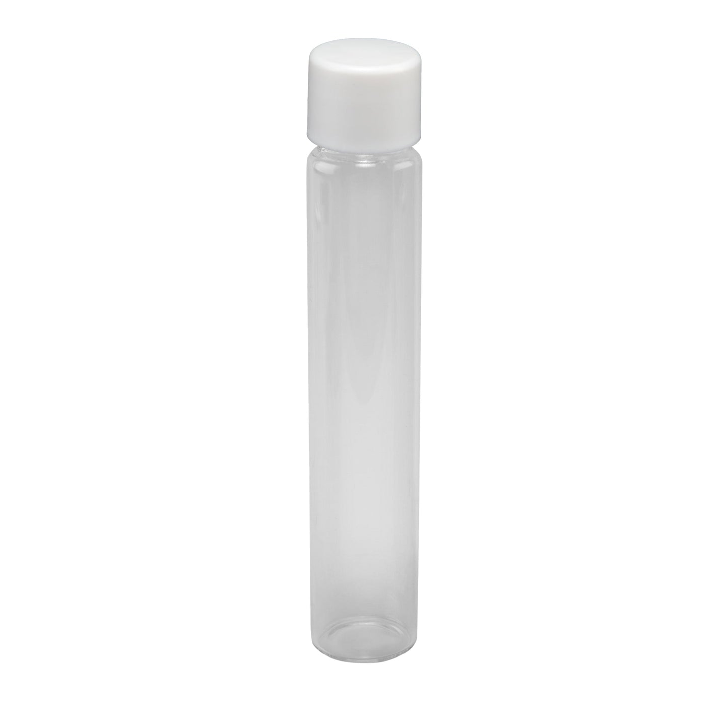 Glass Tube w/ Cap 116mm / 22mm, 12mm Neck, 500-Pack, Child Resistant (Loud Lock)