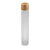 Glass Tube w/ Cap 116mm / 22mm, 12mm Neck, 500-Pack, Child Resistant (Loud Lock) 003