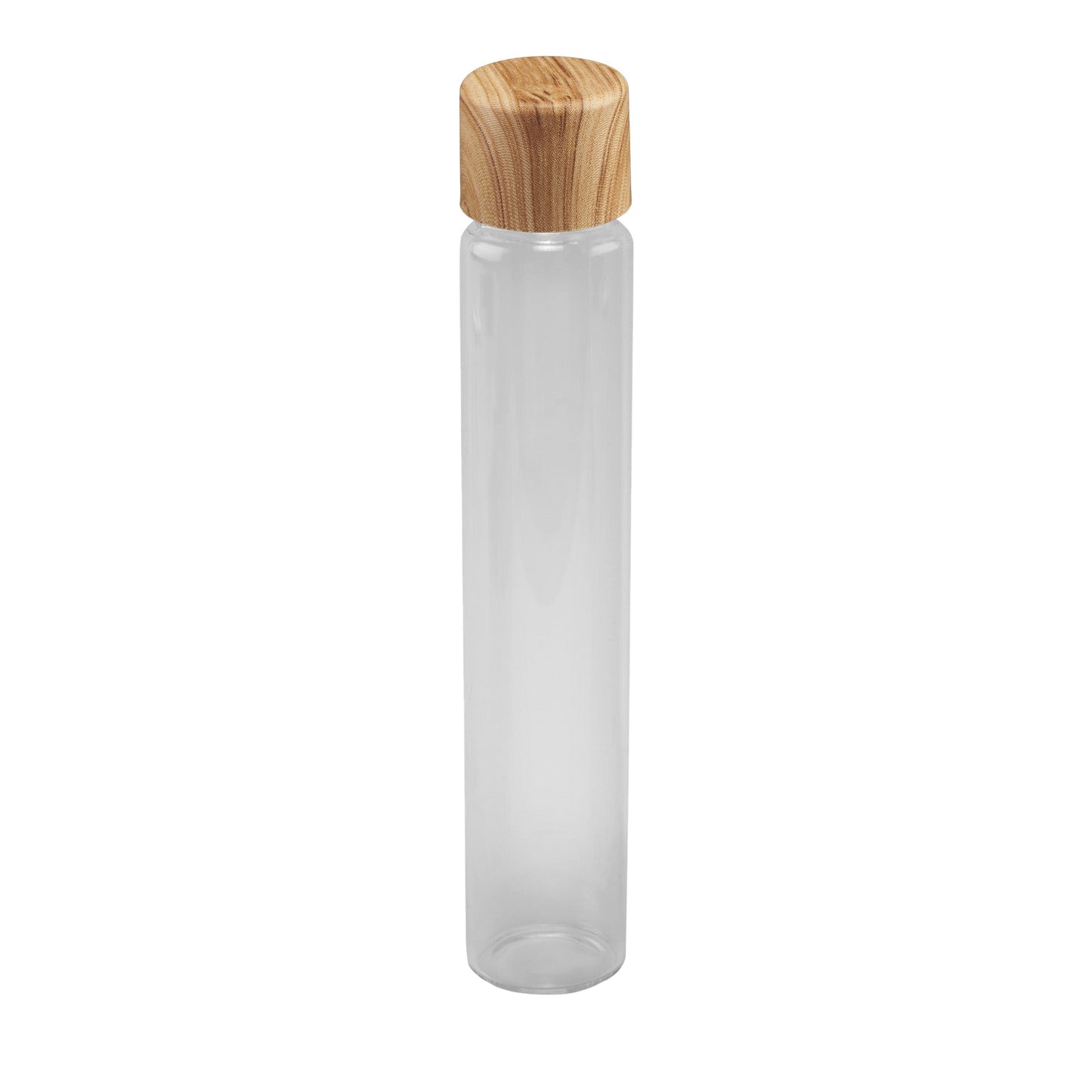 Glass Tube w/ Cap 116mm / 22mm, 12mm Neck, 500-Pack, Child Resistant (Loud Lock)