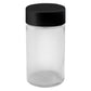 Glass Jar w/ Cap 84mm / 35mm, 200-Pack, Child Resistant (Loud Lock)