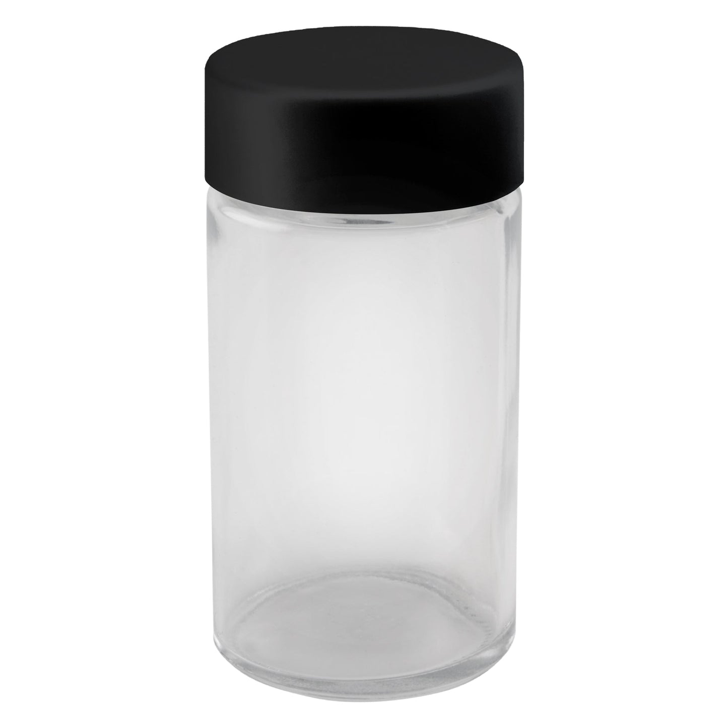 Glass Jar w/ Cap 84mm / 35mm, 200-Pack, Child Resistant (Loud Lock)