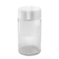 Glass Jar w/ Cap 84mm / 35mm, 200-Pack, Child Resistant (Loud Lock)
