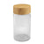 Glass Jar w/ Cap 84mm / 35mm, 200-Pack, Child Resistant (Loud Lock) 005