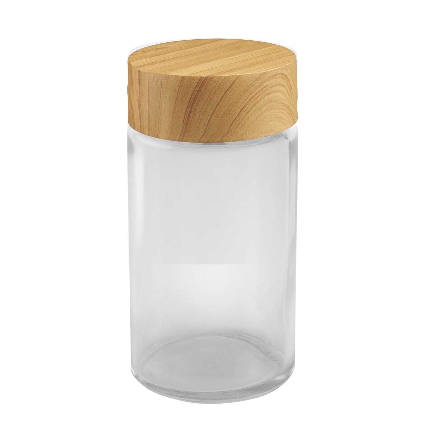 Glass Jar w/ Cap 84mm / 35mm, 200-Pack, Child Resistant (Loud Lock)