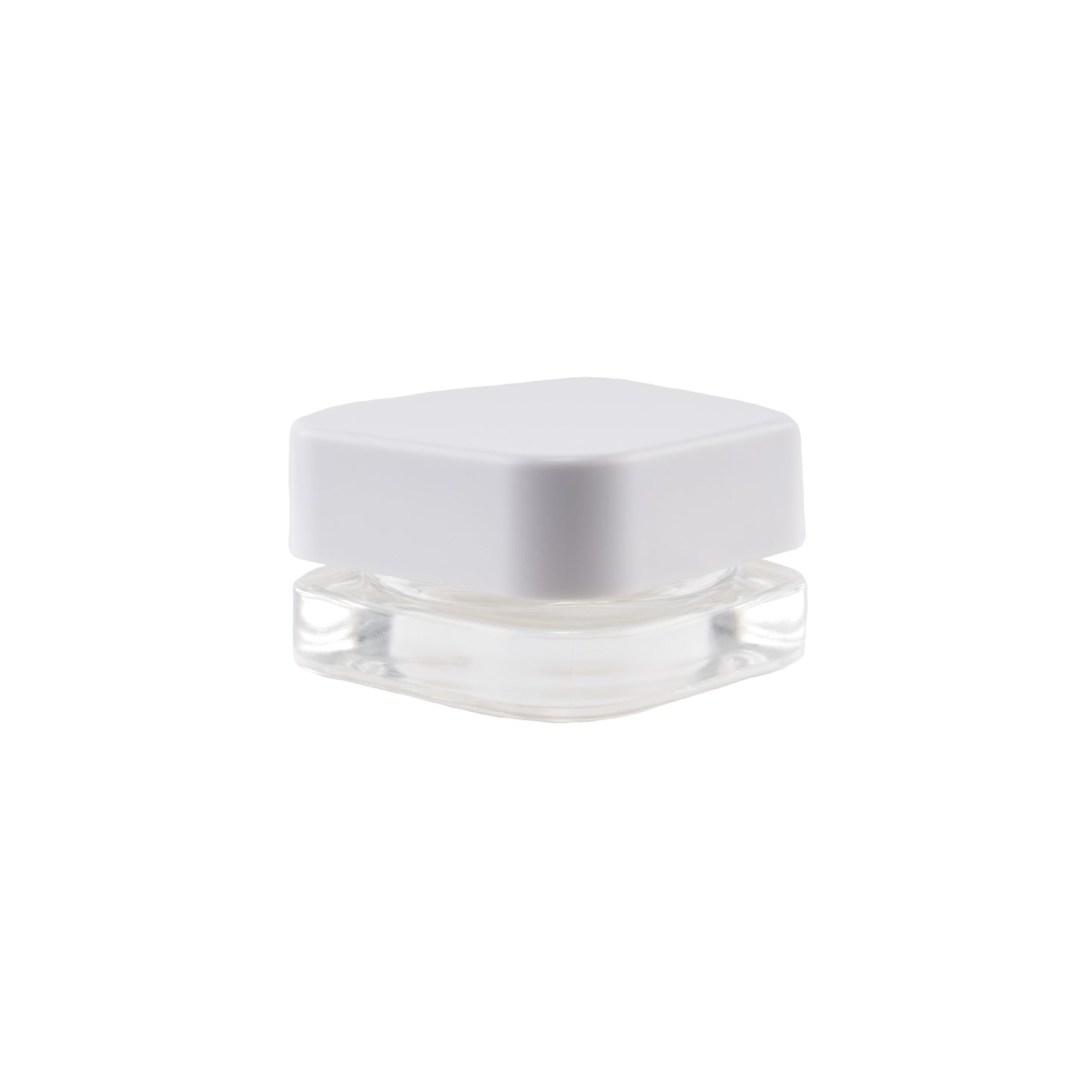 Concentrate Glass Jar w/ Cap 9ml, 250-Pack, Child Resistant, Square (Loud Lock)