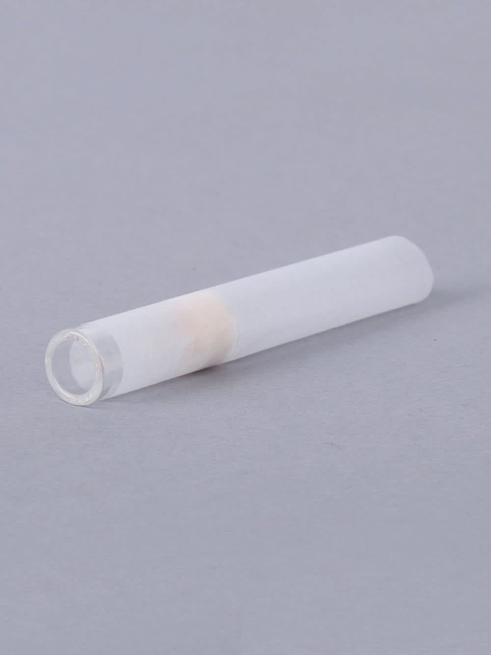 84mm (1-1/4) French White Paper Glass Filter 9mm Dia Tubes
