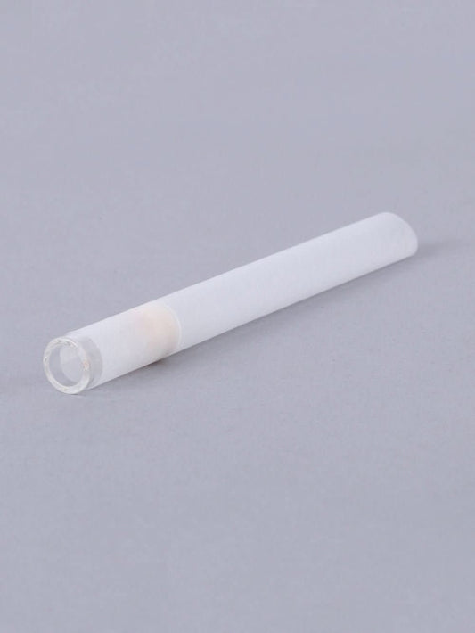 109mm King Size French White Paper Glass Filter 9mm Dia Tubes