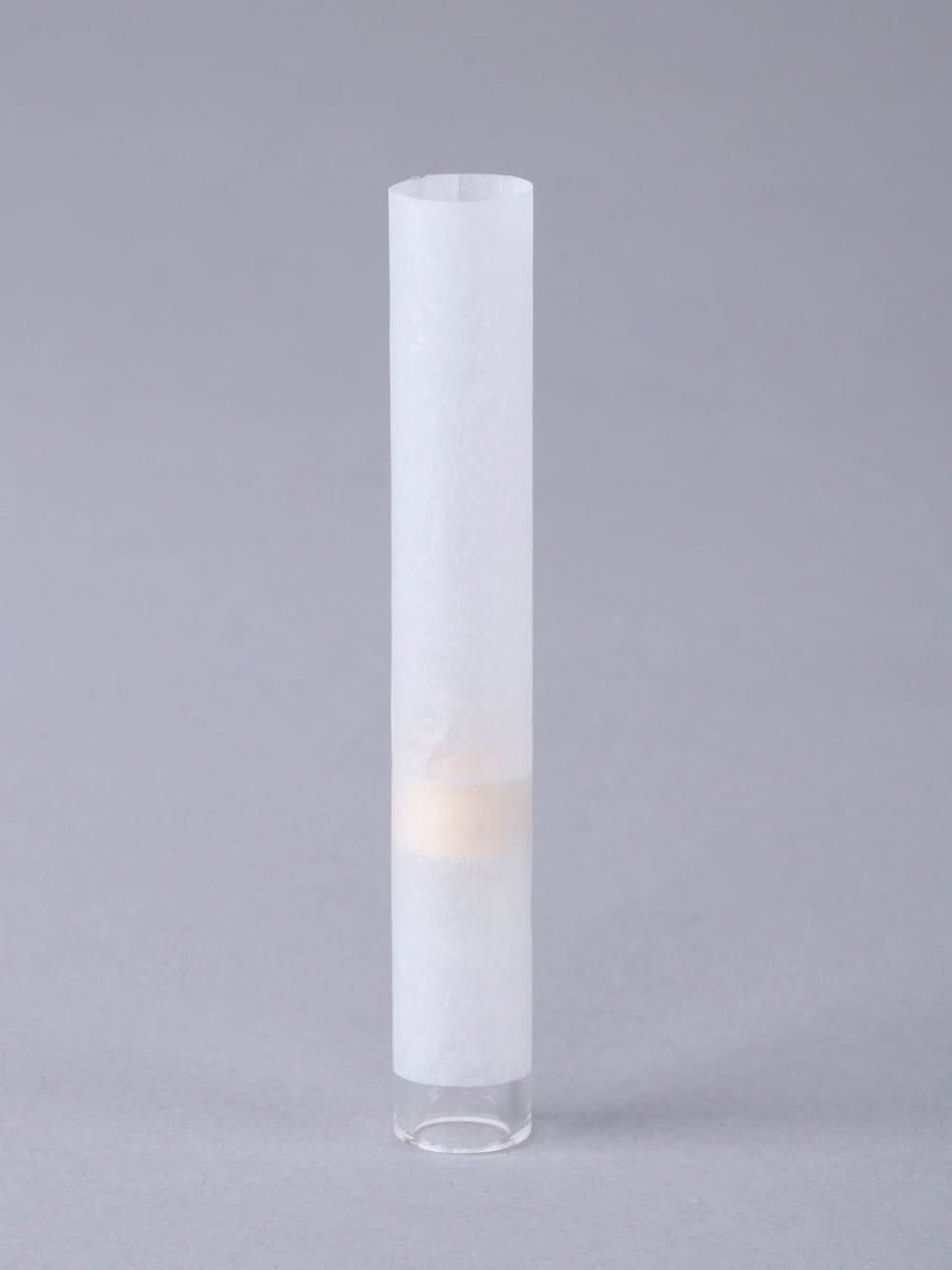 109mm King Size French White Paper Glass Filter 9mm Dia Tubes