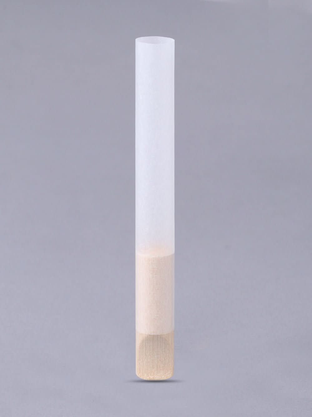 98mm Standard French White Paper Wood Filter Pinched 9mm Dia Tubes