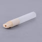 109mm King Size French White Paper Wood Filter Pinched 9mm Dia Tubes