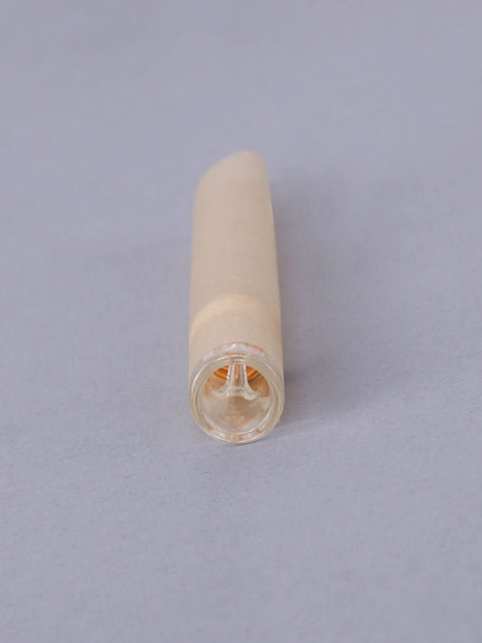 84mm (1-1/4) Unrefined Brown Paper Glass Filter 11mm Dia Tubes