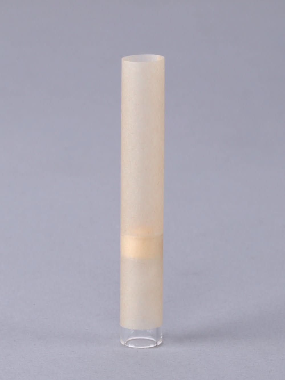 84mm (1-1/4) Unrefined Brown Paper Glass Filter 9mm Dia Tubes