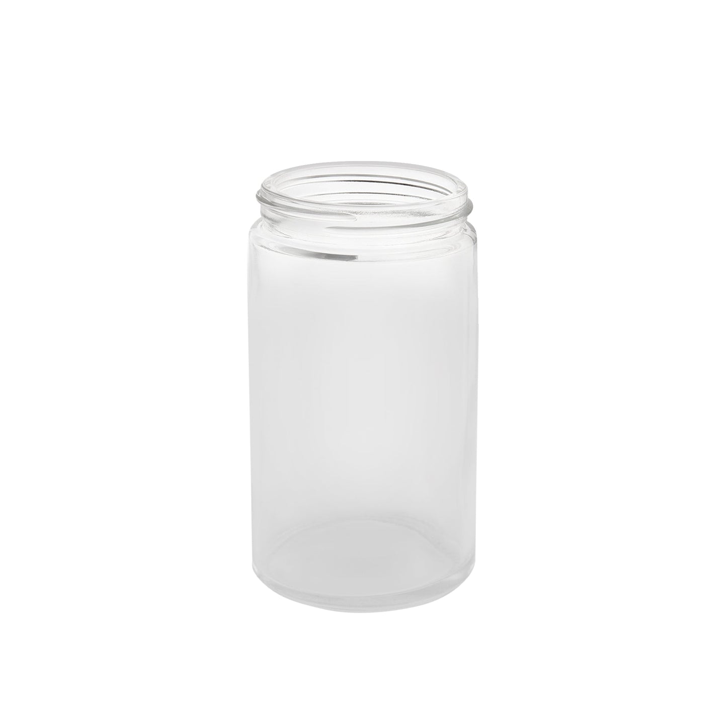 Glass Jar w/ Cap 84mm / 44mm, 200-Pack, Child Resistant (Loud Lock)