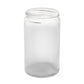 Glass Jar w/ Cap 84mm / 35mm, 200-Pack, Child Resistant (Loud Lock)
