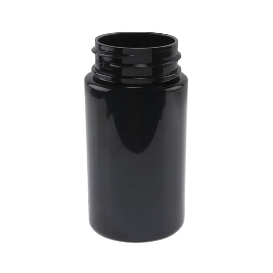 Plastic Jar w/ Cap 116mm / 66mm, 100-Pack, Child Resistant (Loud Lock)