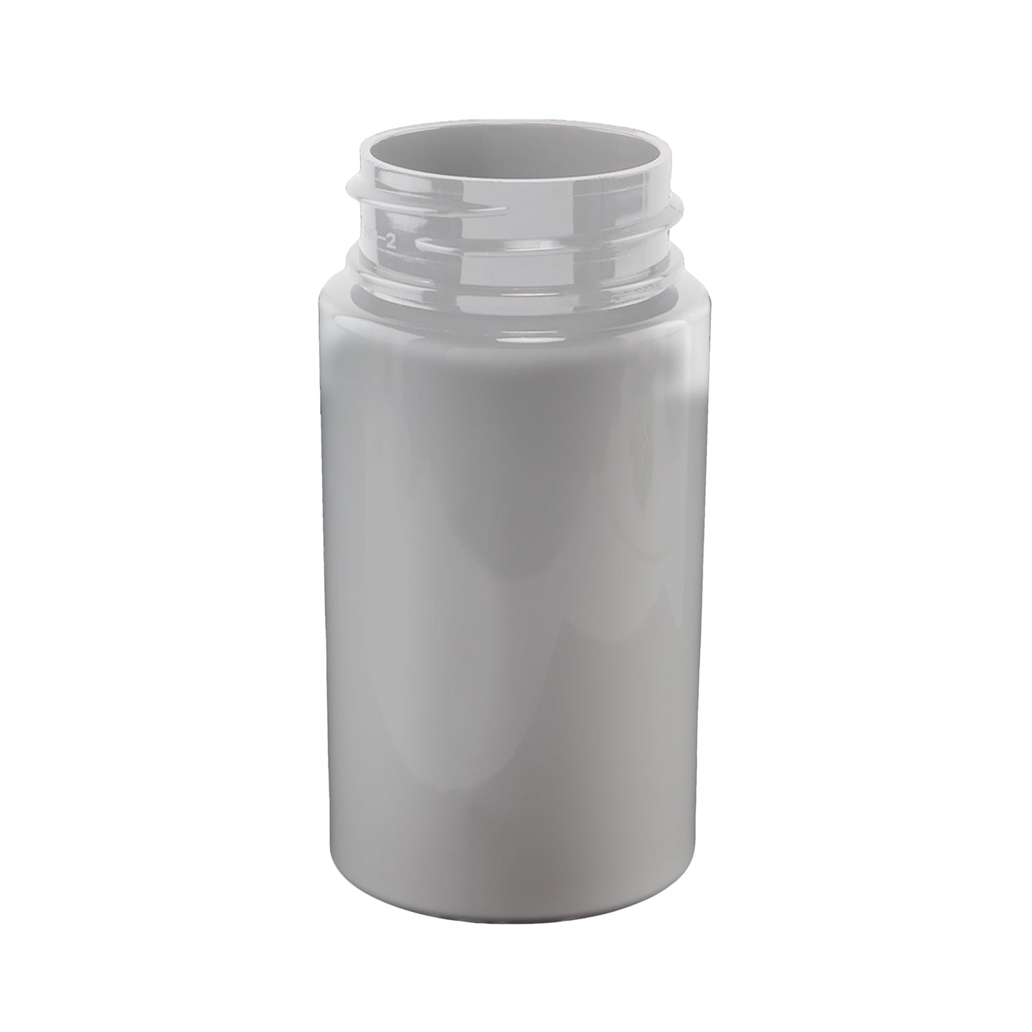 Plastic Jar w/ Cap 116mm / 66mm, 100-Pack, Child Resistant (Loud Lock)