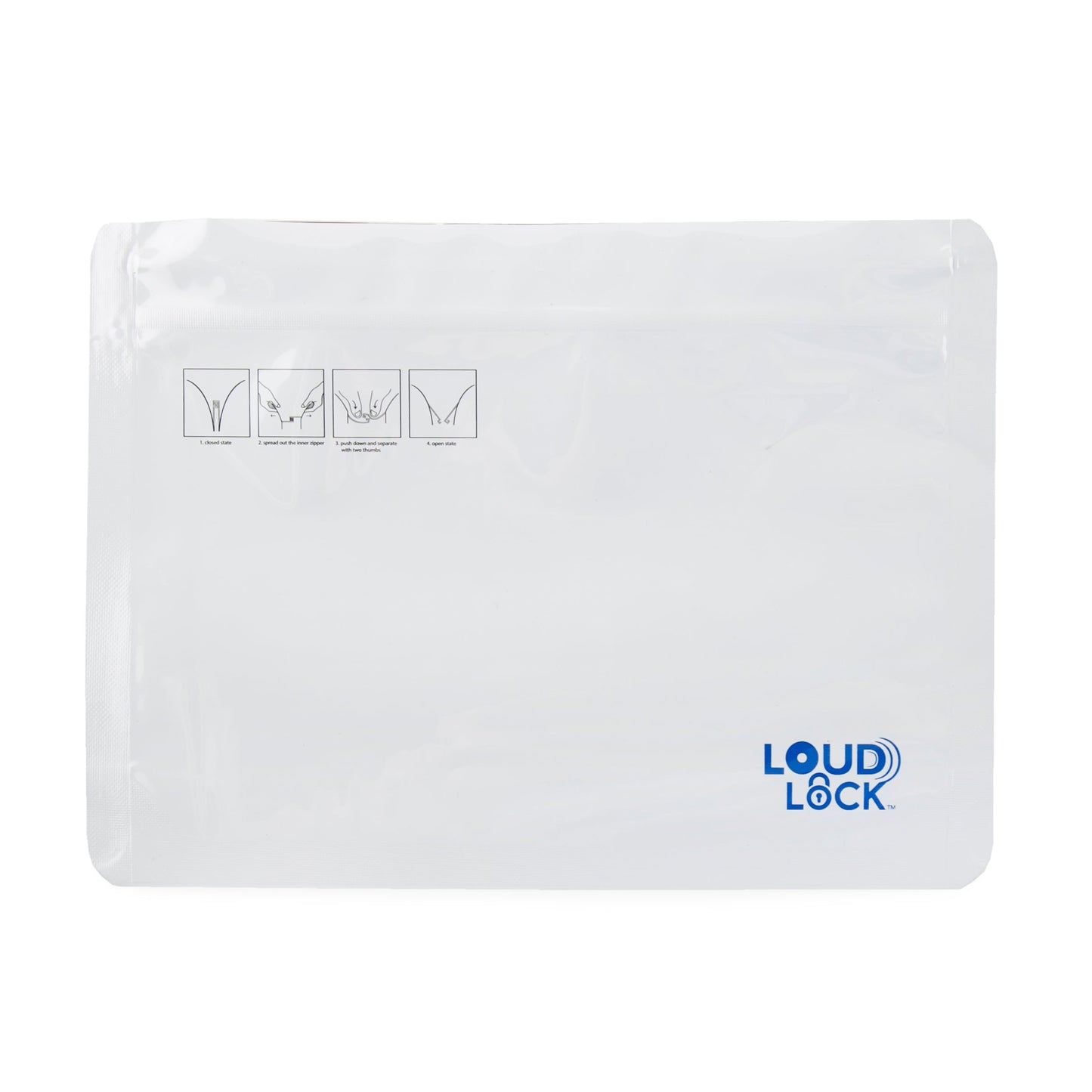 Mylar Bags 12 x 9, 300-Pack, Child Resistant (Loud Lock)