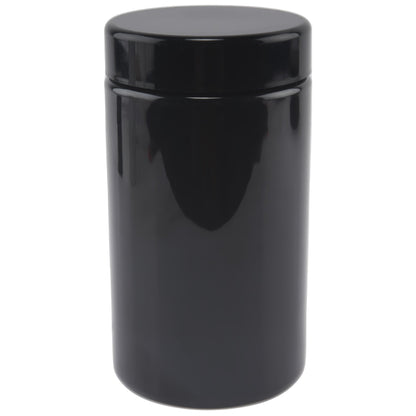 Plastic Jar w/ Cap 116mm / 66mm, 100-Pack, Child Resistant (Loud Lock) 008