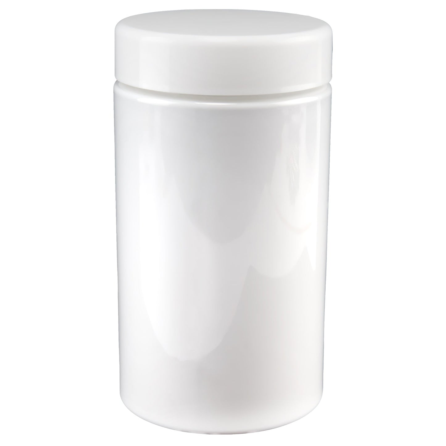 Plastic Jar w/ Cap 116mm / 66mm, 100-Pack, Child Resistant (Loud Lock)