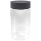 Plastic Jar w/ Cap 116mm / 66mm, 100-Pack, Child Resistant (Loud Lock)