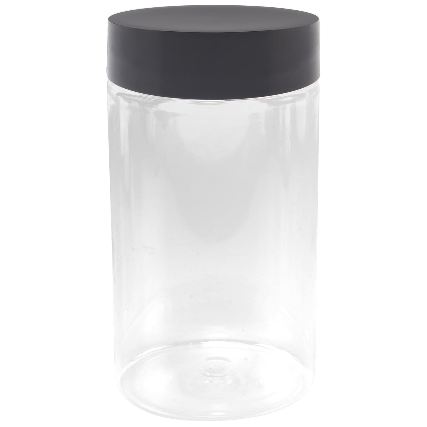 Plastic Jar w/ Cap 116mm / 66mm, 100-Pack, Child Resistant (Loud Lock)