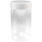 Plastic Jar w/ Cap 116mm / 66mm, 100-Pack, Child Resistant (Loud Lock)