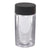Plastic Jar w/ Cap 75mm / 43mm, 100-Pack, Child Resistant (Loud Lock) 001