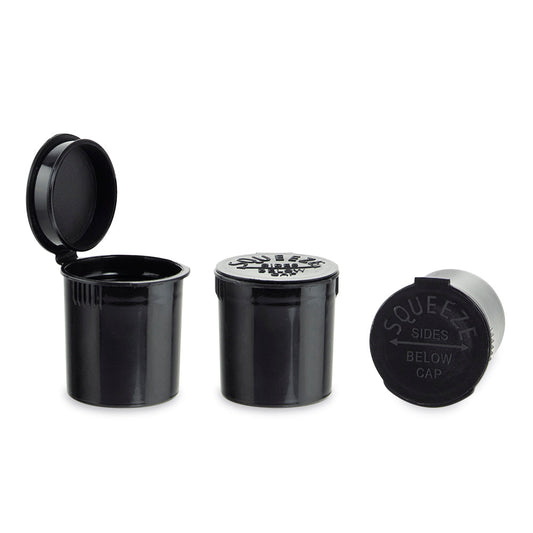 Plastic Pop Top 6 Dram, 600-Pack, Child Resistant (Loud Lock)