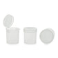 Plastic Pop Top 6 Dram, 600-Pack, Child Resistant (Loud Lock)