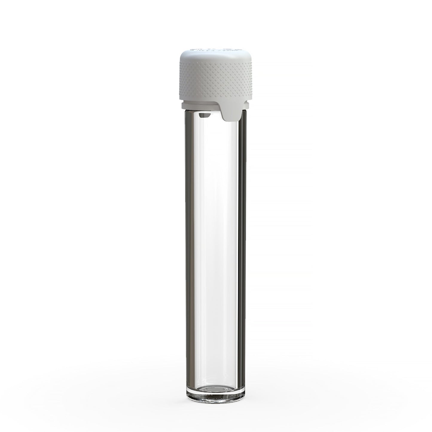 Aviator Plastic Tube 100mm, 500-Pack, Child Resistant, Flat (Chubby Gorilla)