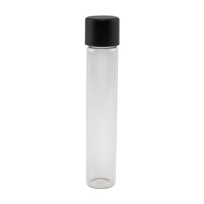 Glass Tube w/ Cap 116mm / 22mm, 500-Pack, Child Resistant (Loud Lock) 001