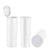 Plastic Pop Top 60 Dram, 75-Pack, Child Resistant (Loud Lock) 007
