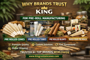 Why Brands Trust King Custom Cones for Pre-Roll Manufacturing
