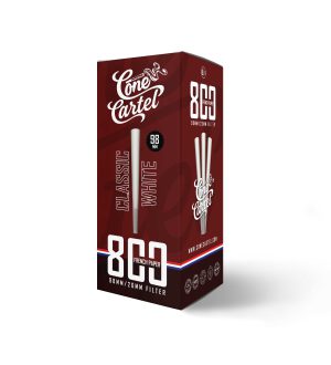 Unbranded - 98MM Class White Cone - 26MM Filter - 800 French Paper