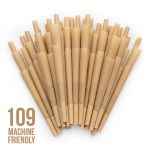 Brown Organic King Size 109mm Pre Rolled Cones