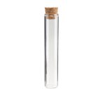 Glass Tube w/ Cap - 118mm - 500pc - w/Cork