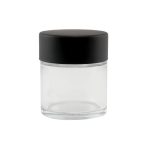 Concentrate Glass Jar w/ Cap - 1oz / 44mm - 200pc - Child Resistant