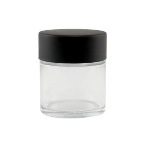Concentrate Glass Jar w/ Cap - 1oz / 44mm - 200pc - Child Resistant