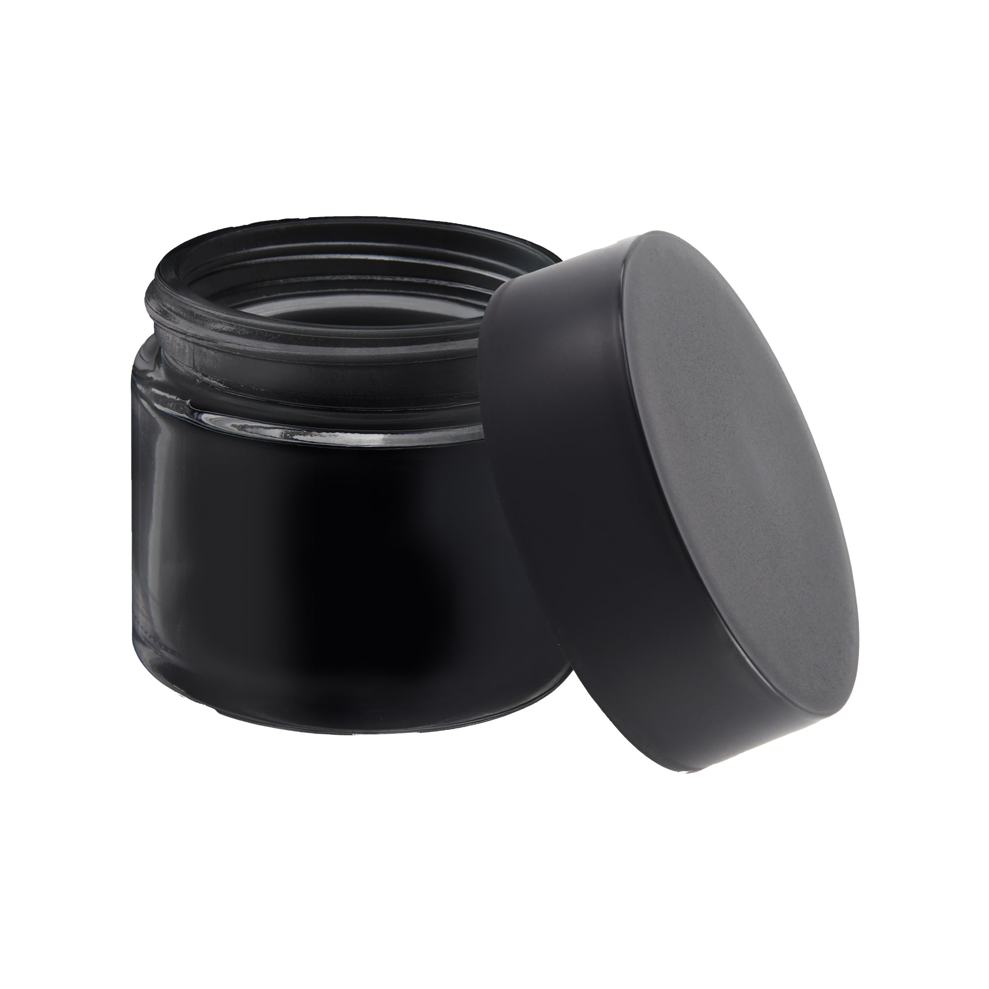 Glass Jar w/ Cap - 2oz / 60mm - 100pc - Child Resistant - Image 6