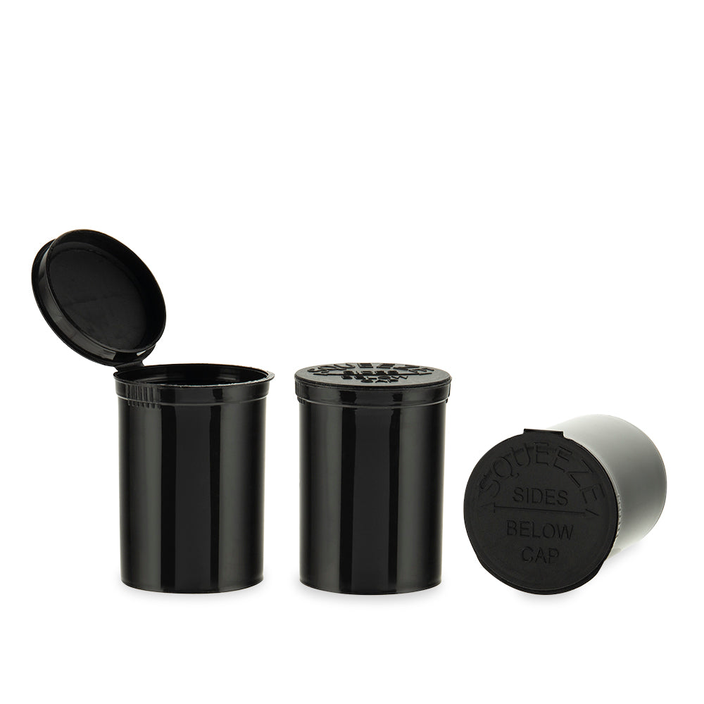 Plastic Pop Top - 30 Dram - 160pc - Child Resistant