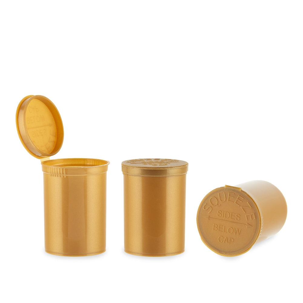 Plastic Pop Top - 30 Dram - 160pc - Child Resistant - Image 4