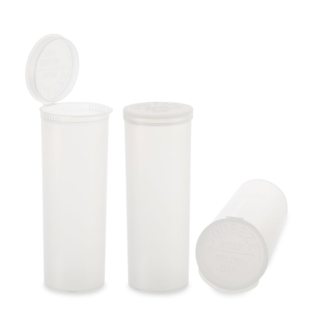 Plastic Pop Top - 60 Dram - 75pc - Child Resistant - Image 2