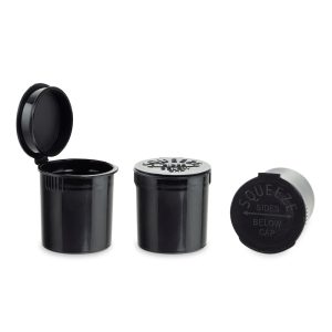 Plastic Pop Top - 6 Dram - 600pc - Child Resistant