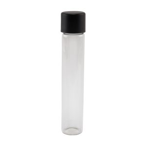 Glass Tube w/ Cap - 116mm / 22mm - 500pc - Child Resistant